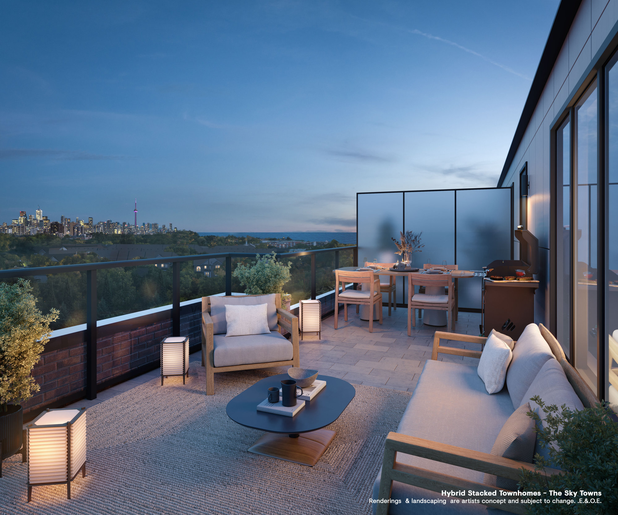 Sky Towns - Rooftop Terrace of Westshore Long Branch
